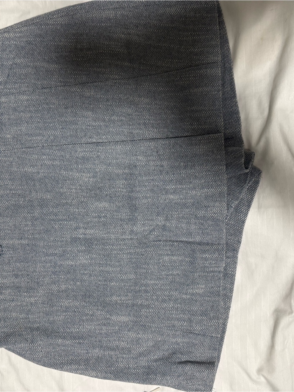Light Blue Textured Skort